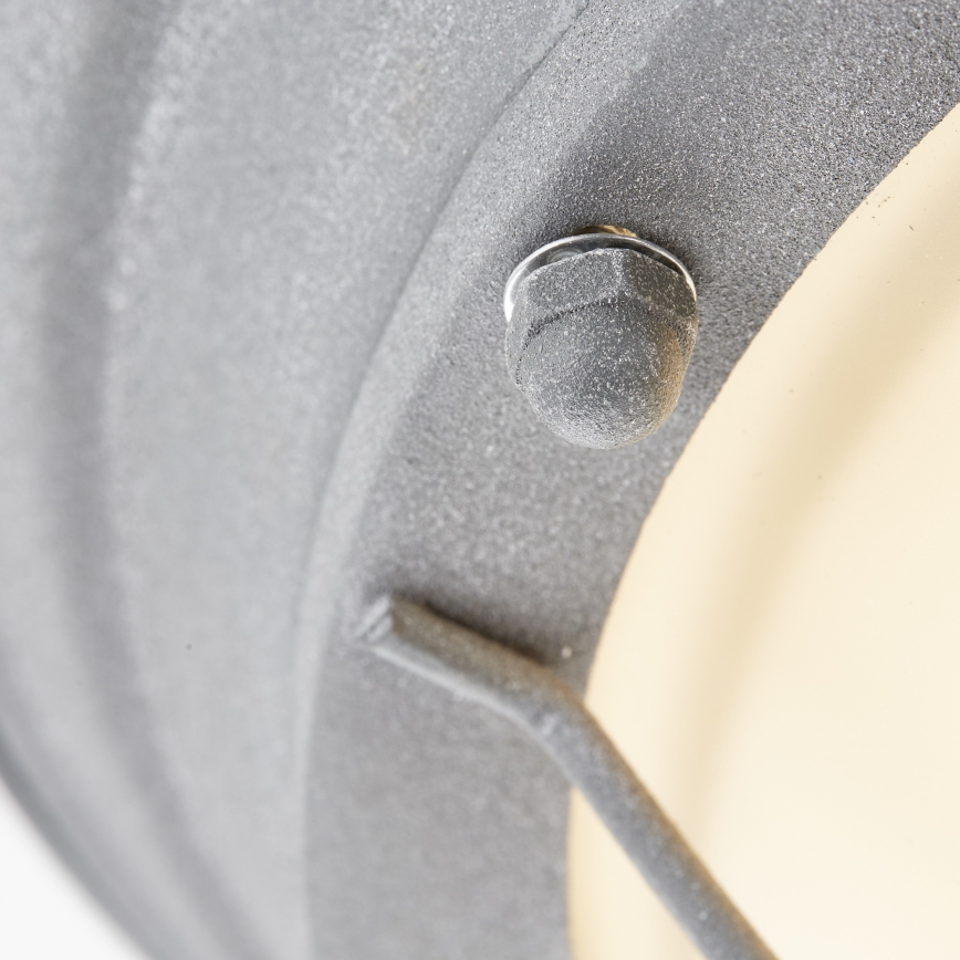 Brilliant - Таванно осветително тяло TYPHOON 2xE27/30W/230V Ø 34 см сиво