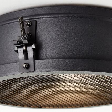 Brilliant - Таванно осветително тяло ZOIS 1xE27/60W/230V Ø 30 см черно