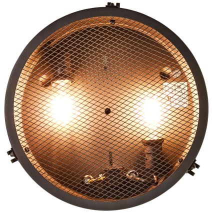 Brilliant - Таванно осветително тяло ZOIS 2xE27/28W/230V Ø34 см