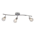 Brilliant - Точково осветително тяло BULB 3xG9/28W/230V лъскав хром