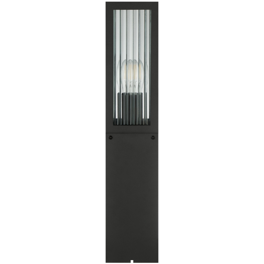 Brilliant - Външна лампа GETTA 1xE27/20W/230V 50 см IP44 черна
