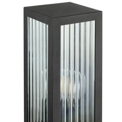 Brilliant - Външна лампа GETTA 1xE27/20W/230V 50 см IP44 черна
