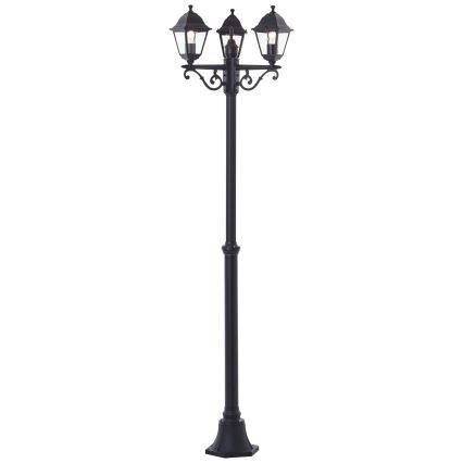 Brilliant - Външна лампа NISSIE 3xE27/60W/230V IP44 черна