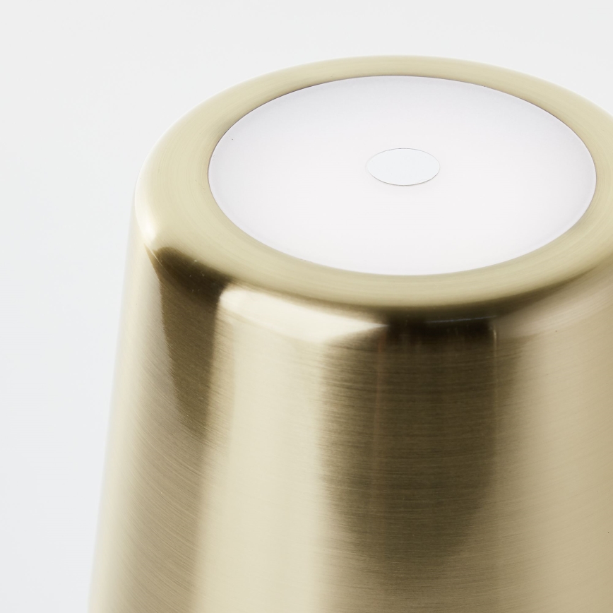 Brilliant - LED регулируема сензорна външна лампа XAANA LED/4W/5V 3000/4000/6500K 2600 mAh IP44 златисто