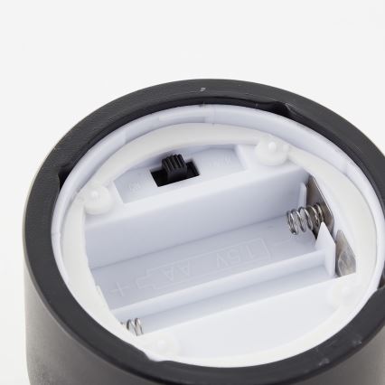 Brilliant - комплект от 3 LED свещи BOUGIE LED/2xAA IP44 черни/опушени