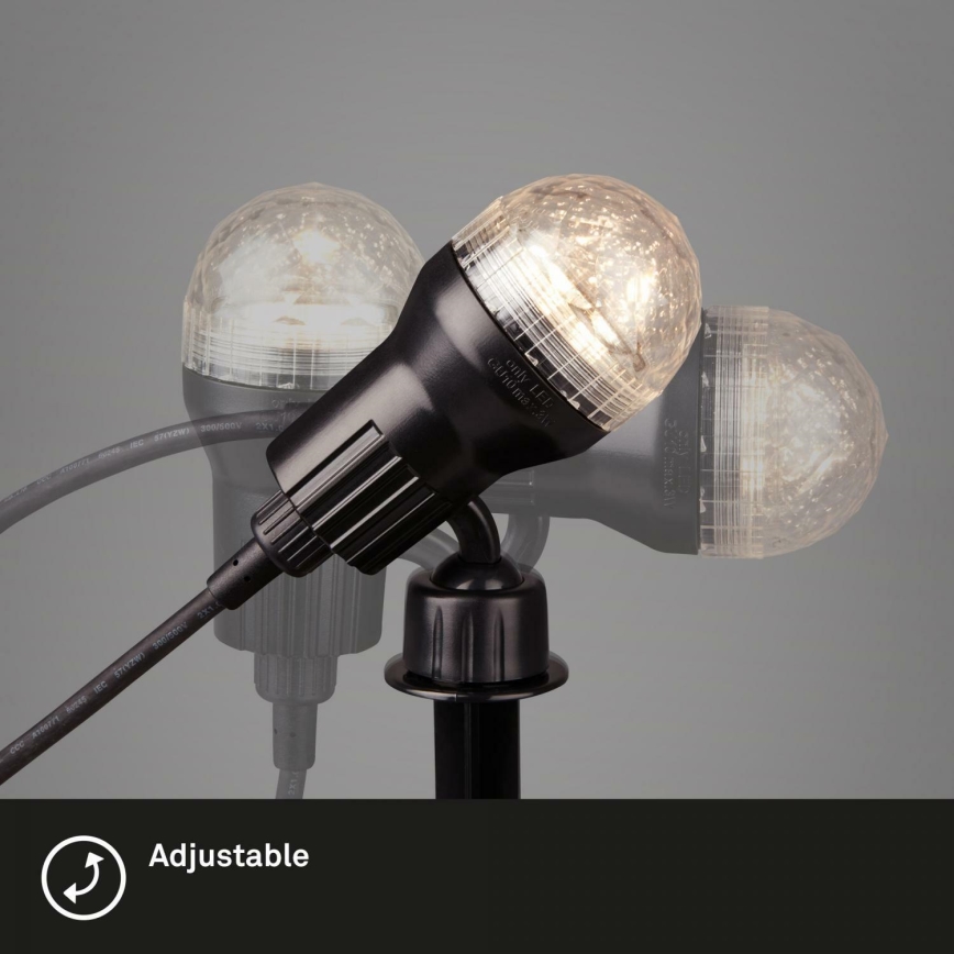 Brilo 3078-015 - LED Екстериорна лампа TERRA 1xGU10/3W/230V IP44