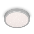 Brilo 3649-014 - LED Плафон за баня RUNA LED/18,5W/230V IP44 сребрист