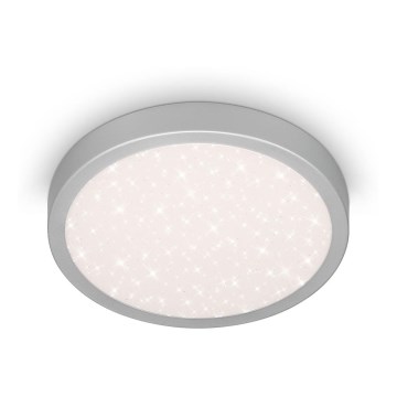 Brilo 3649-014 - LED Плафон за баня RUNA LED/18,5W/230V IP44 сребрист