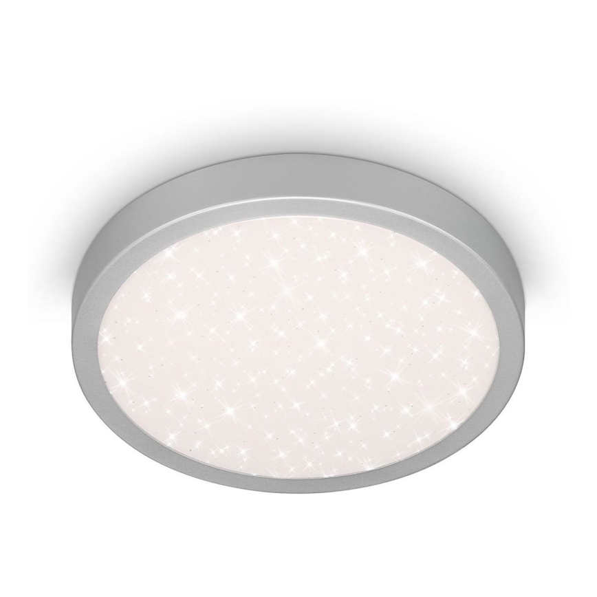Brilo 3649-014 - LED Плафон за баня RUNA LED/18,5W/230V IP44 сребрист