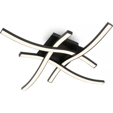 Brilo 3677-045 - LED таванно осветително тяло LED/14,4W/230V черно