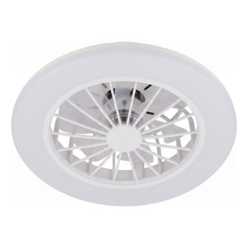 Brilo - Димируем LED таванен вентилатор PAFO LED/24W/230V 3000-6500K бял + дистанционно управление