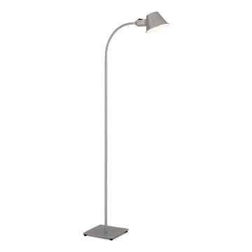 Brilo - Гъвкав лампион 1xE27/10W/230V сребрист