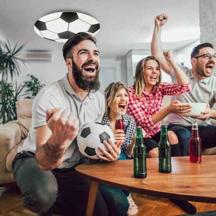 Brilo - LED Детска плафониера FOTBALL LED/12W/230V