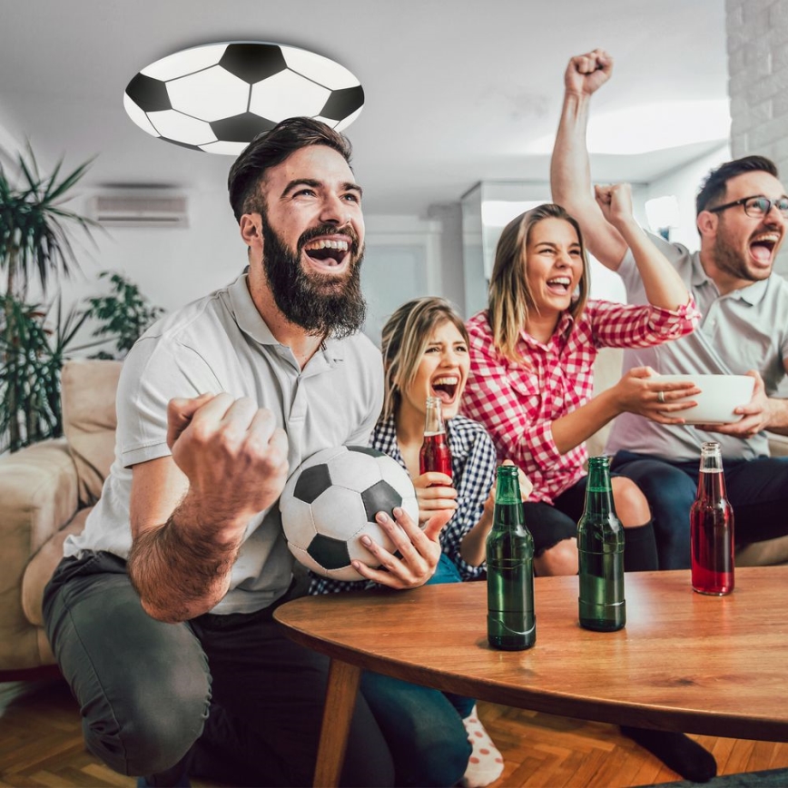 Brilo - LED Детска плафониера FOTBALL LED/12W/230V