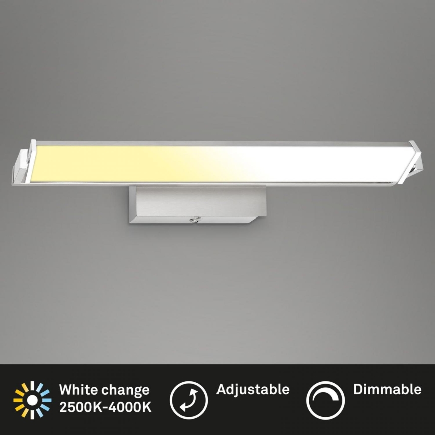 Brilo - LED Димируем аплик LED/18W/230V 2700-4000K сребрист