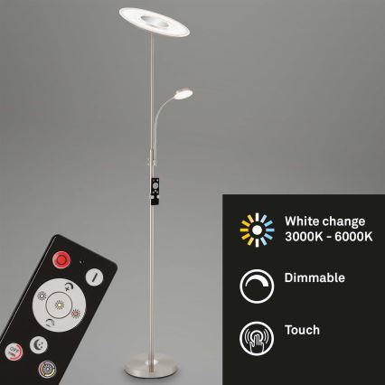 Brilo - LED Димируем лампион LED/29,5W/230V + LED/3,5W 3000-6000K + дистанционно управление