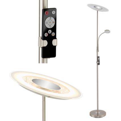 Brilo - LED Димируем лампион LED/29,5W/230V + LED/3,5W 3000-6000K + дистанционно управление