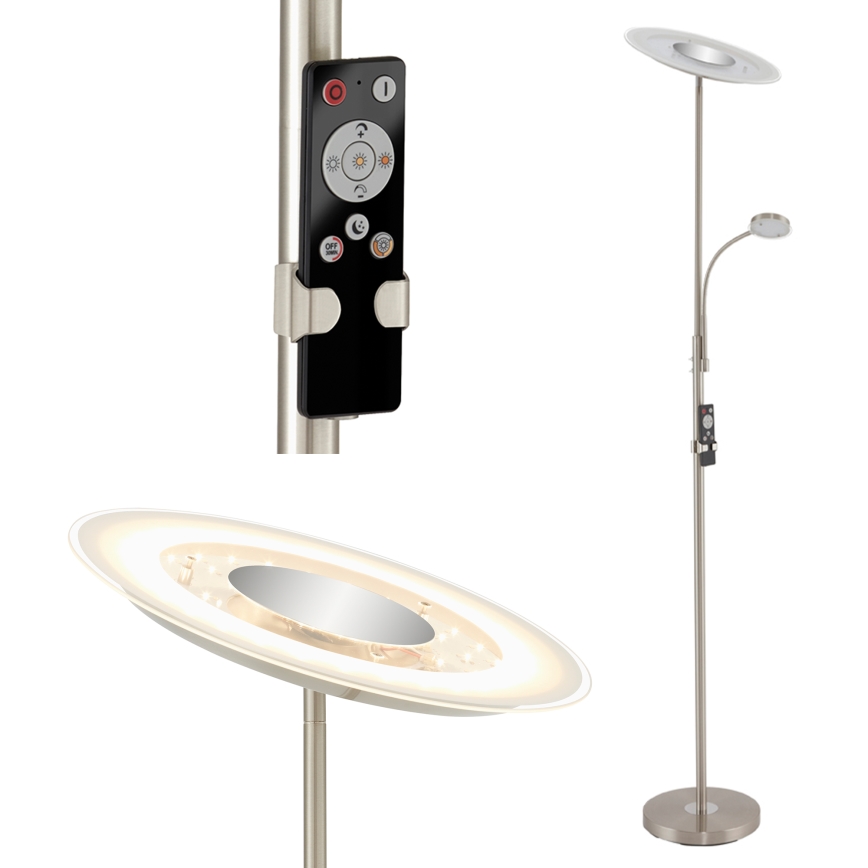 Brilo - LED Димируем лампион LED/29,5W/230V + LED/3,5W 3000-6000K + дистанционно управление