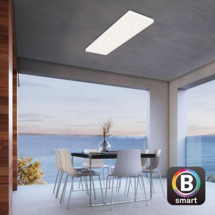 Brilo - LED Димируем панел за повърхностен монтаж FRAMELESS LED/28W/230V 3000-6500K Wi-Fi Tuya + дистанционно управление