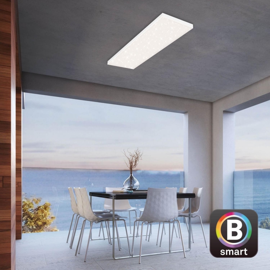 Brilo - LED Димируем панел за повърхностен монтаж FRAMELESS LED/28W/230V 3000-6500K Wi-Fi Tuya + дистанционно управление