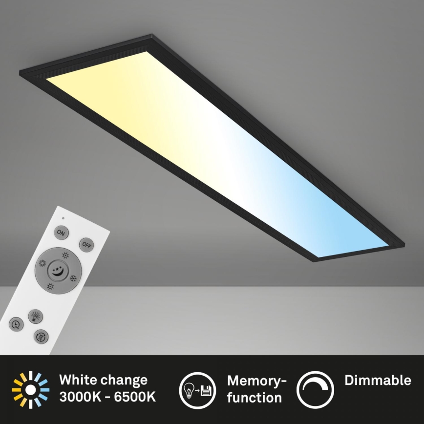 Brilo - LED Димируем панел за повърхностен монтаж LED/24,5W/230V 3000-6500K + дистанционно управление