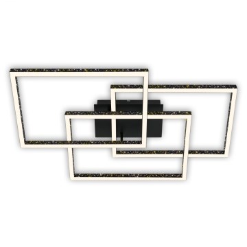 Brilo - LED Димируем плафон FRAME LED/57W/230V 3000K черен