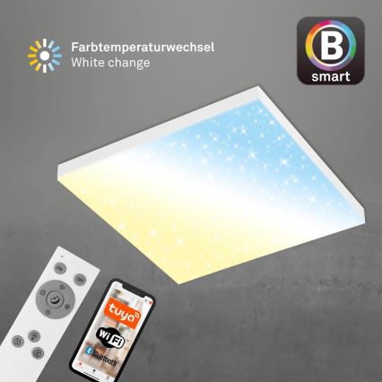 Brilo - LED Димируем плафон FRAMELESS LED/24W/230V 3000-6500K Wi-Fi Tuya + дистанционно управление