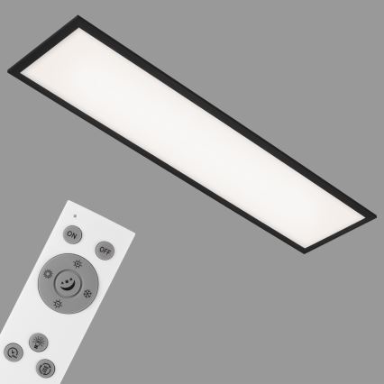 Brilo - LED Димируем плафон PIATTO LED/24W/230V 3000-6500K 100x25 см + дистанционно управление