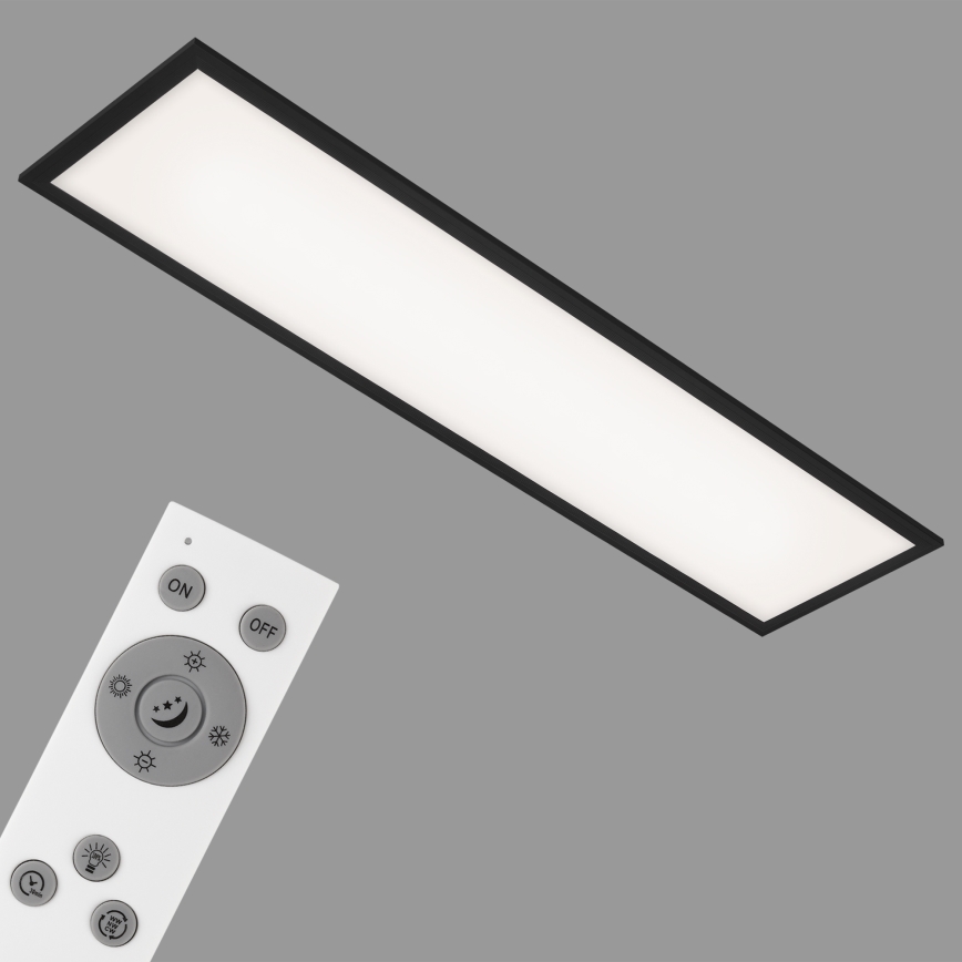 Brilo - LED Димируем плафон PIATTO LED/24W/230V 3000-6500K 100x25 см + дистанционно управление