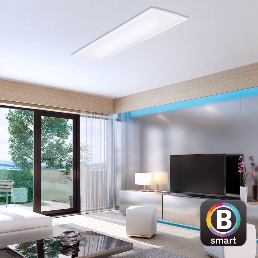 Brilo - LED Димируем плафон PIATTO LED/28W/230V 3000-6500K Wi-Fi Tuya + дистанционно управление