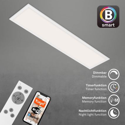 Brilo - LED Димируем плафон PIATTO LED/28W/230V 3000-6500K Wi-Fi Tuya + дистанционно управление