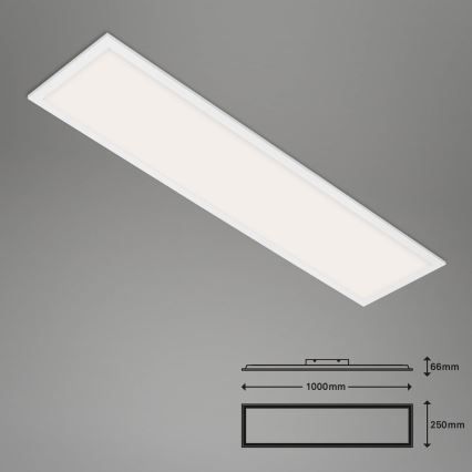 Brilo - LED Димируем плафон PIATTO LED/28W/230V 3000-6500K Wi-Fi Tuya + дистанционно управление