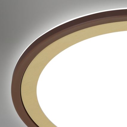 Brilo - LED Димируем плафон SLIM LED/22W/230V 2700-6500K + дистанционно управление