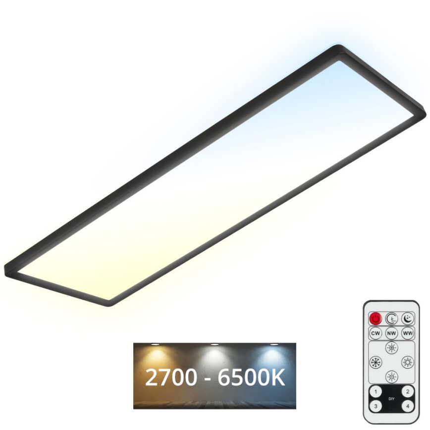Brilo - LED Димируем плафон SLIM LED/23W/230V 2700-6500K + дистанционно управление