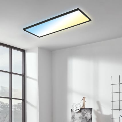 Brilo - LED Димируем плафон SLIM LED/23W/230V 2700-6500K + дистанционно управление