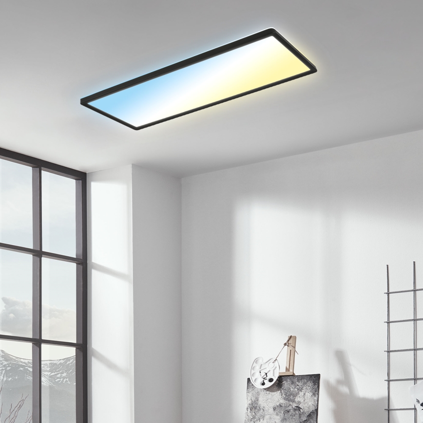 Brilo - LED Димируем плафон SLIM LED/23W/230V 2700-6500K + дистанционно управление