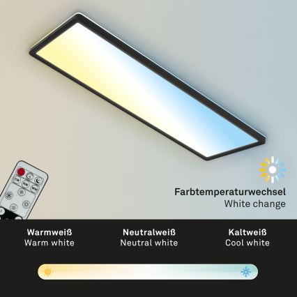 Brilo - LED Димируем плафон SLIM LED/23W/230V 2700-6500K + дистанционно управление