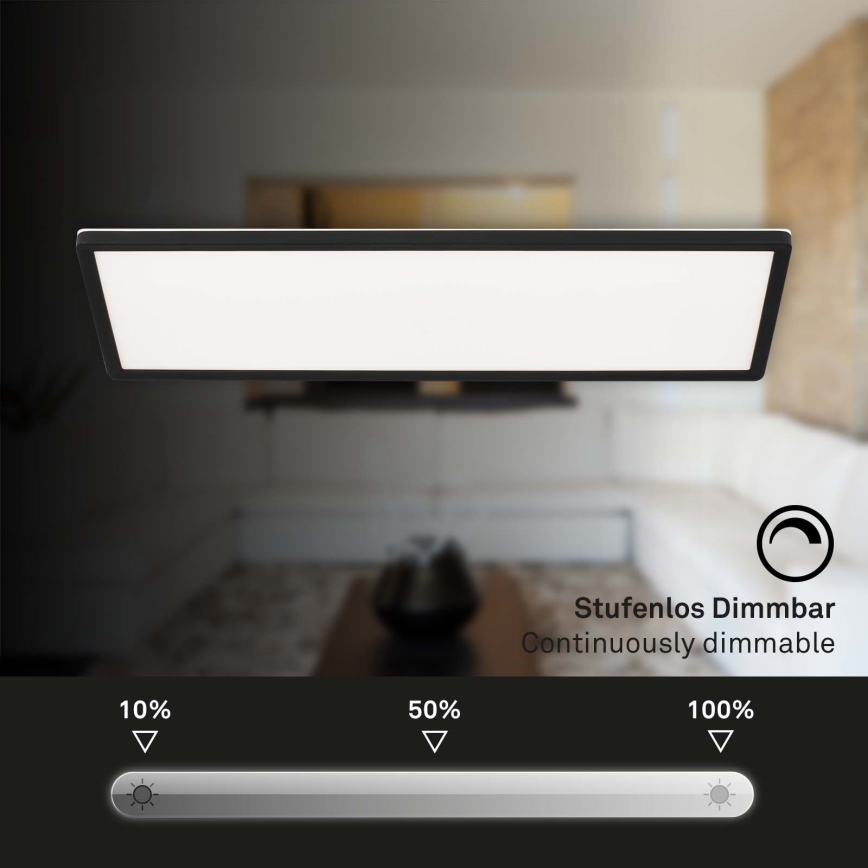 Brilo - LED Димируем плафон SLIM LED/23W/230V 2700-6500K + дистанционно управление