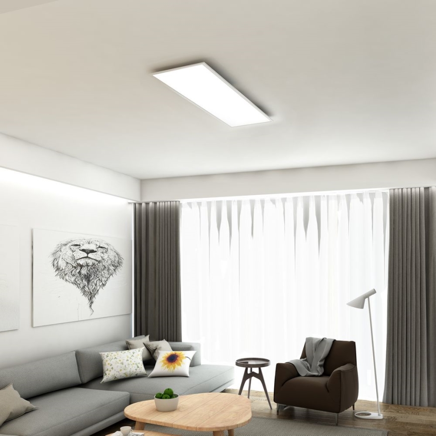 Brilo - LED Димируем плафон SLIM LED/24W/230V 3000-6500K 100x25 см + дистанционно управление