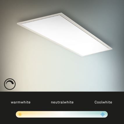 Brilo - LED Димируем плафон SLIM LED/24W/230V 3000-6500K 100x25 см + дистанционно управление