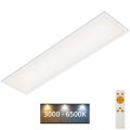 Brilo - LED Димируем плафон SLIM LED/24W/230V 3000-6500K 100x25 см + дистанционно управление