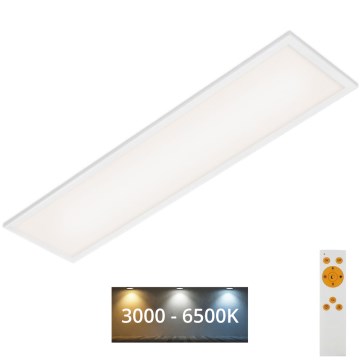 Brilo - LED Димируем плафон SLIM LED/24W/230V 3000-6500K 100x25 см + дистанционно управление