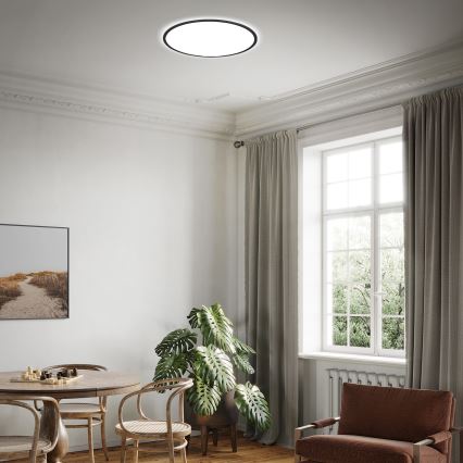 Brilo - LED Димируем плафон SLIM LED/31W/230V 2700-6500K + дистанционно управление
