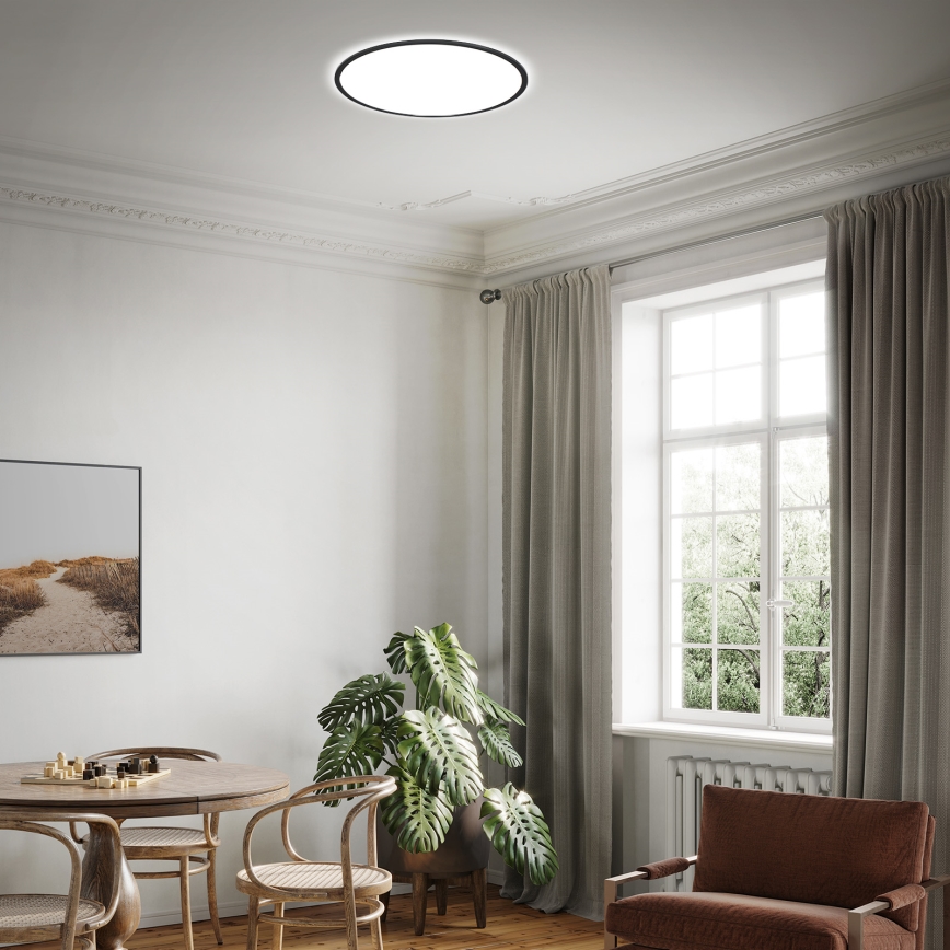 Brilo - LED Димируем плафон SLIM LED/31W/230V 2700-6500K + дистанционно управление