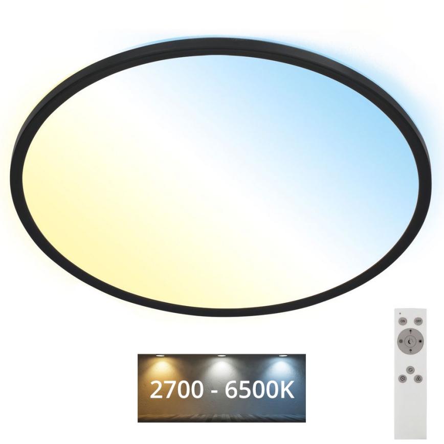 Brilo - LED Димируем плафон SLIM LED/31W/230V 2700-6500K + дистанционно управление