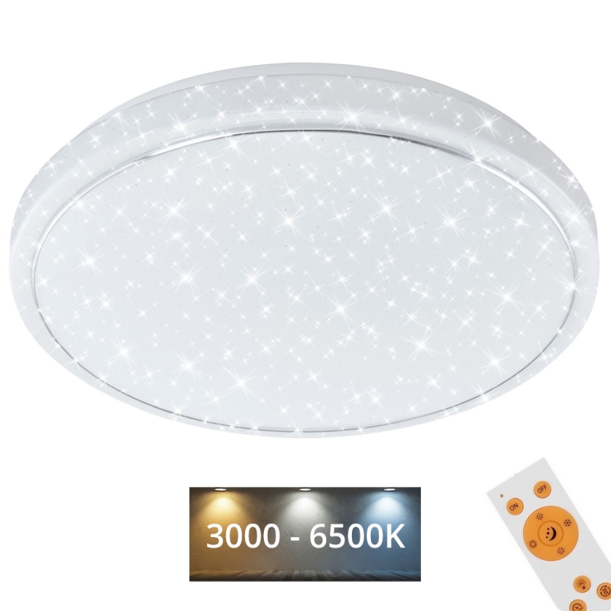 Brilo - LED Димируем плафон STARRY SKY LED/18W/230V 3000-6500K + дистанционно управление