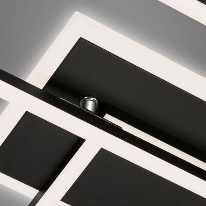 Brilo - LED Димируем полилей за повърхностен монтаж FRAME 2xLED/20W/230V 2700-6500K + дистанционно управление