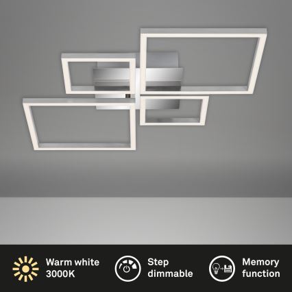 Brilo - LED Димируем полилей за повърхностен монтаж FRAME LED/44W/230V