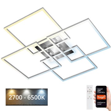 Brilo - LED Димируем полилей за повърхностен монтаж FRAME LED/50W/230V 2700-6500K Wi-Fi Tuya + дистанционно управление