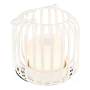 Brilo - LED Димируем rechargeable екстериорен настолна лампа LED/2W/5V IP44 бял